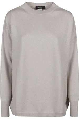 Fabiana Filippi Round Neck Sweater Nude & Neutrals