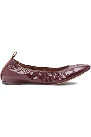 Lanvin Ballerina Bordeaux