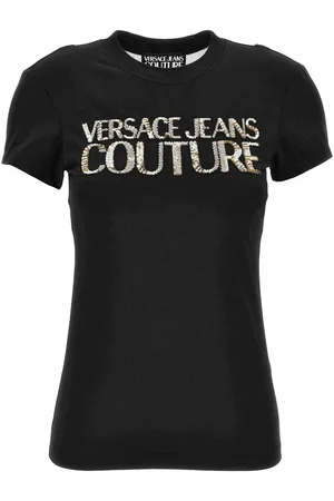 VERSACE T-shirts and Polos Black