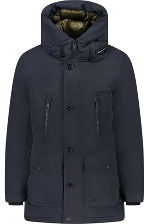 Woolrich Jas Blauw