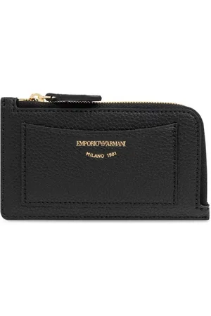 Emporio Armani Wallets Black