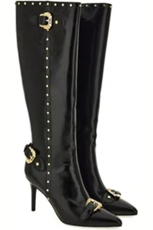 VERSACE Boots Black