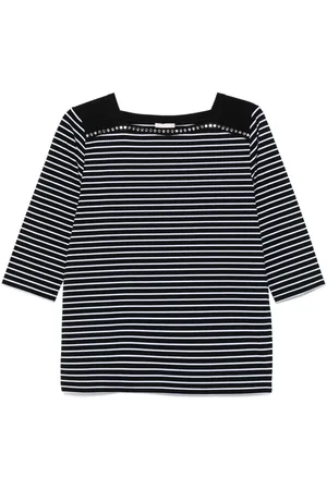 Liu Jo WHITE T-shirts and Polos Black