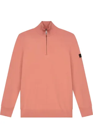 Malelions Men Knitted Quarter Zip