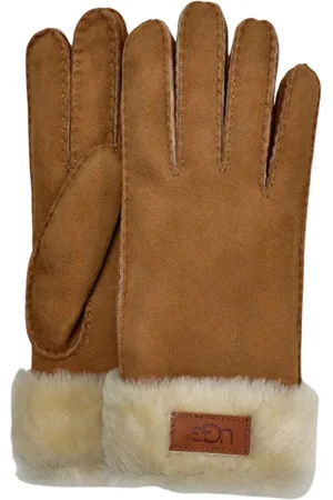 UGG Turn Cuff Glove Handschoenen Cognac 17369