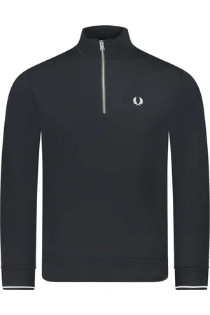 Fred Perry Sweater Zwart