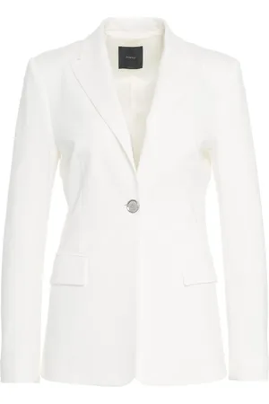 Pinko Single-breasted blazer in scuba