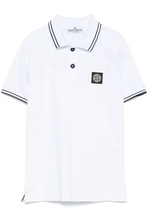 Stone Island T-shirts and Polos White