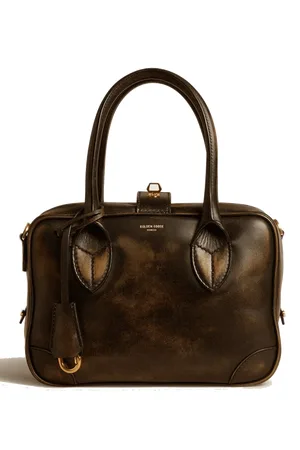Golden Goose Vita Bag Black Vintage Leather