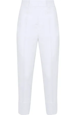 Blugirl Trousers Chalk