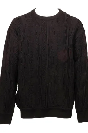 Carlo Colucci Knit Pullover Black
