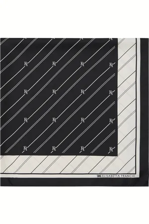 Elisabetta Franchi Scarfs Black