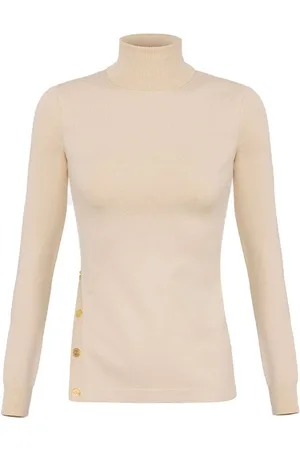 Elisabetta Franchi Sweaters White