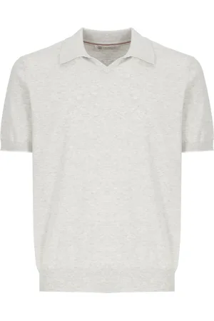 Brunello Cucinelli T-Shirts And Polos Grey