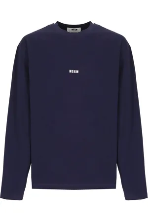 Msgm T-Shirts And Polos Blue