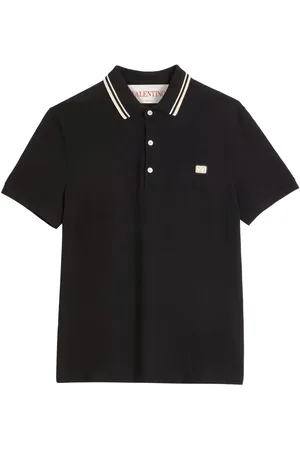 VALENTINO Polo Logo Cotton