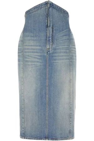 Alexander McQueen Skirts Blue