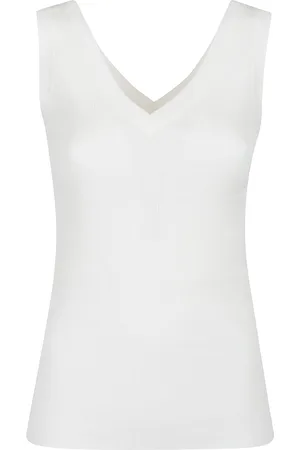 P.A.R.O.S.H. Cipria25 Tank Top White