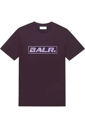 BALR. Club Regular Fit Tee Plum Perfect