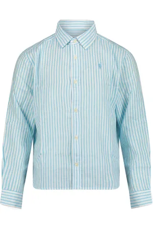 Ralph Lauren Kinder Meisjes Blouse In Turquoise