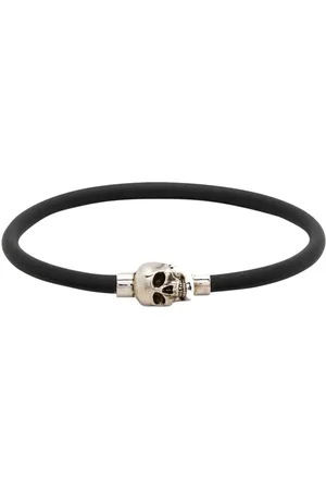 Alexander McQueen Skull-fastening detail bracelet