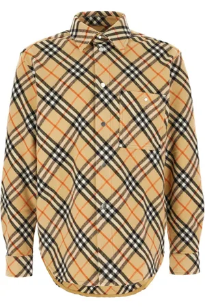 Burberry Embroidered wool shirt