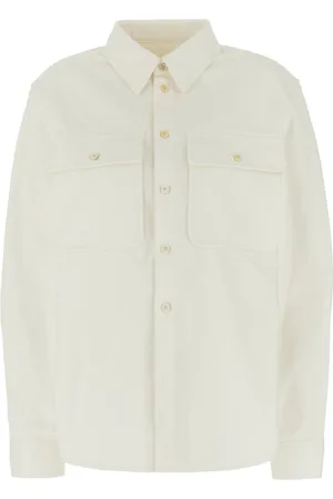 Jil Sander Ivory denim oversize shirt