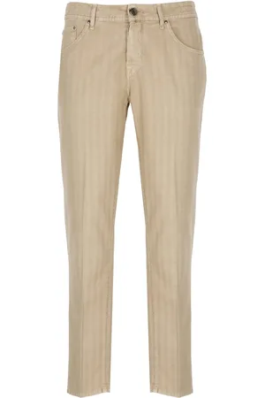 Jacob Cohen Trousers Beige