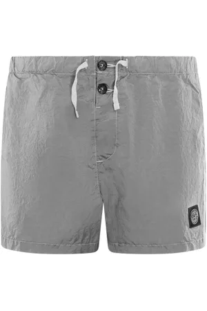 Stone Island Heren Compasslogo Short Grijs