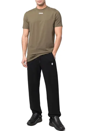 MARCELO BURLON Cross relax sweatpants black
