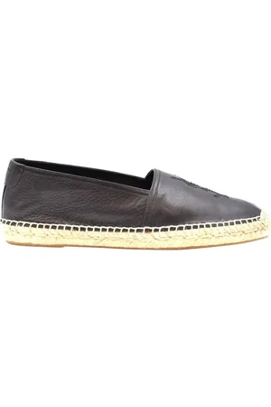 Saint Laurent Espadrille Black