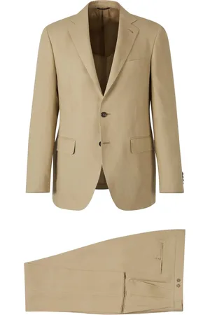 CANALI Plain Linen Suit