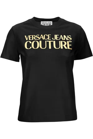 VERSACE T-shirts and Polos Black