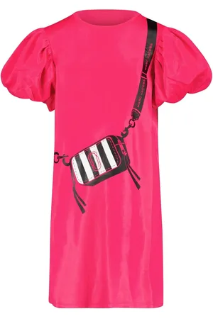 Marc Jacobs Kinder Meisjes Jurk In Fuchsia