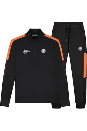 Malelions Sport Transfer Quarter Zip Tracksuit