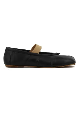 Maison Margiela Tabi Elastic Ballerina Black