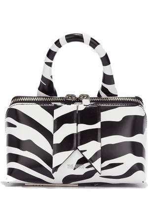The Attico Friday Mini Bag White Black