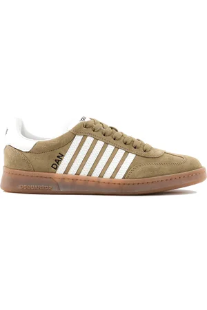 Dsquared2 Boxer Sneaker Tobacco White