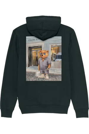 baron filou Organic Backprint Hoodie, Filou LXXVIII.