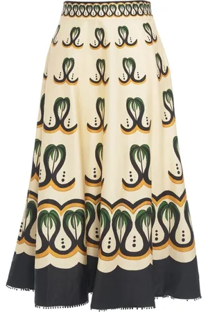 Farm Rio Maxi skirt with print