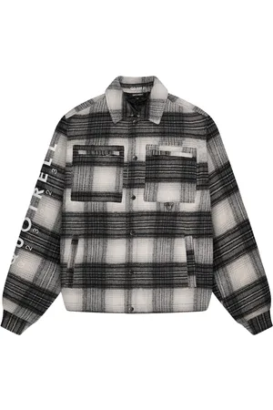 Quotrell Wyatt Quilted Jacket | White/black