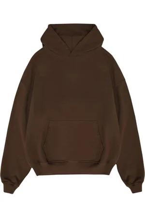 Richesse Rk Blank Hoodie Coffee Oversized