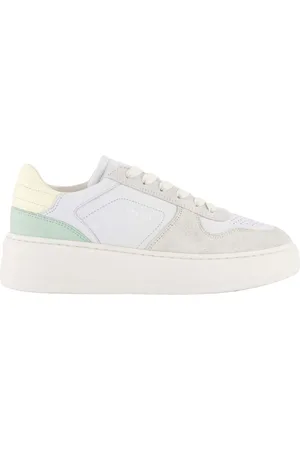 Copenhagen Shoes Dames CPH75 Sneaker Grijs/Groen