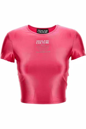 VERSACE T-shirts and Polos Pink