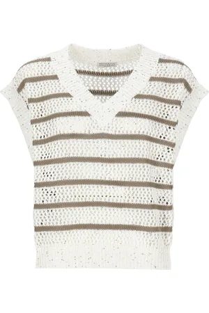 Brunello Cucinelli Sweaters Ivory