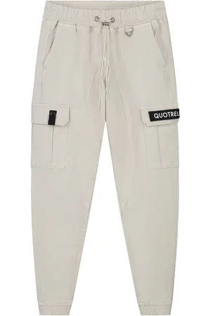 Quotrell Brockton Cargo Broek Sand/Zwart