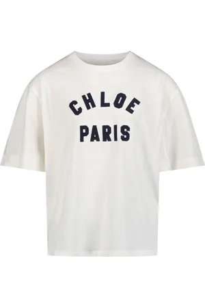 Chloé Chloe Kinder Meisjes T-Shirt In Wit