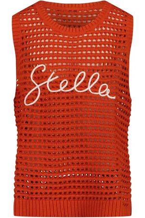 Stella McCartney Kinder Meisjes T-Shirt In Rood
