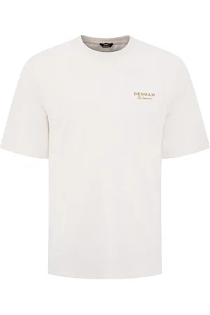 Denham T-shirt Wit