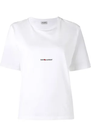 Saint Laurent T-shirts And Polos White
